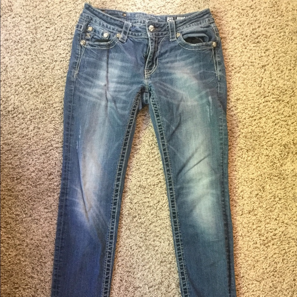 Miss Me skinny jeans size 29